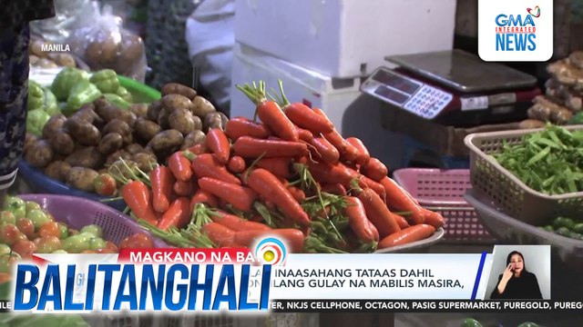 Presyo ng ilang gulay, inaasahang tataas dahil sa maulang panahon; ilang gulay na mabilis masira, bumaba ang presyo | Balitanghali