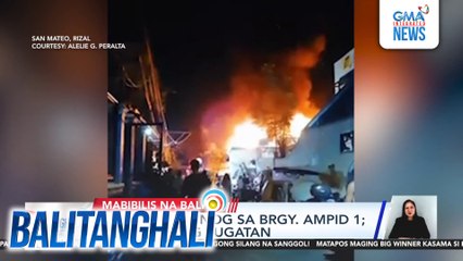 3, patay sa sunog sa Brgy. Ampid 1; 1 naman ang sugatan | Balitanghali