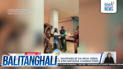 Certified Encantadik, nagpabilib sa mga obra niyang D.I.Y. baluti ng Encantadia characters | Balitanghali