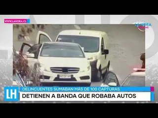 LH Noticias: Carabineros detiene a banda experta en robo de autos en Providencia