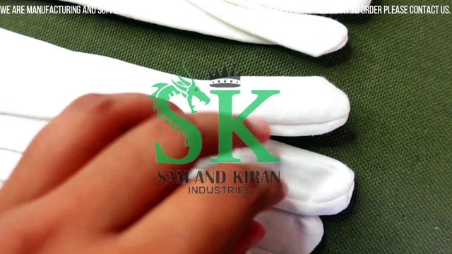 Master Mason Blue Lodge Gloves, Masonic White 100% Cotton Gloves with Royal Blue Square & Compass