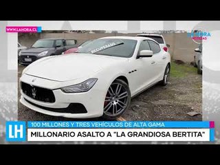 LH Noticias: "La Grandiosa Bertita" sufrió millonario robo en su domicilio en La Legua