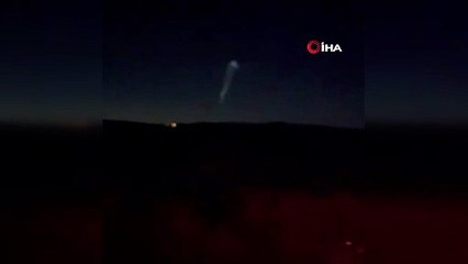 Türkiye semalarında arkasında beyaz duman bırakan gizemli cisim paniği!