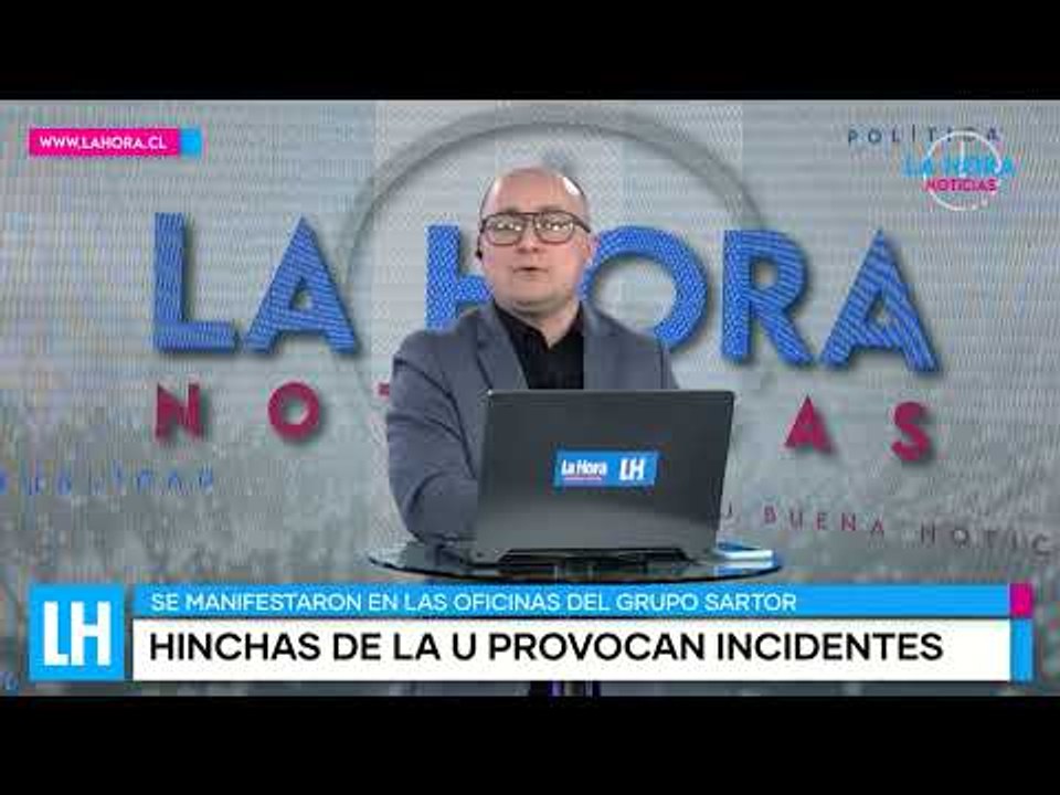 LH Noticias: hinchas de Universidad de Chile provocaron incidentes en las oficinas de Sartor