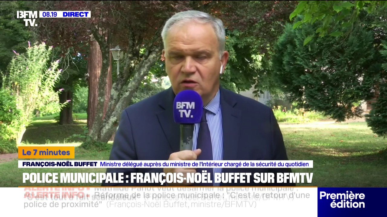 "C'est tout à fait scandaleux et irresponsable": François-Noël Buffet réagit aux propos de Mathilde Panot sur la police municipale