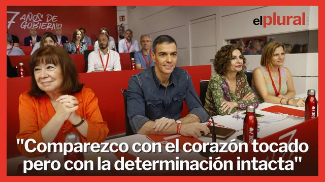 Sánchez dice que confió en Cerdán y Ábalos y fue traicionado pero afirma que seguirá al frente