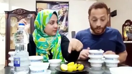 تحدي اكل اكبر كميه زبادي شوف اللى حصل بنفسك والخاسر هياكل ملح