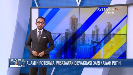 Polisi Evakuasi Wisatawan yang Alami Hipotermia di Kawah Putih  SAPA PAGI