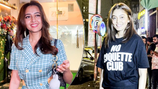 Teja Ji & Sana Ji: The Sassy Stars Get Snapped In The Suburbs! Tejasswi Prakash & Sana Makbul!