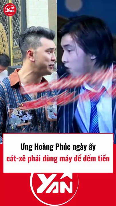 Ưng Hoàng Phúc từng dùng máy đếm tiền để đếm cát xê ngày xưa