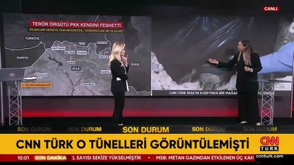 CNN TÜRK o PKK mağarasını görüntülemişti