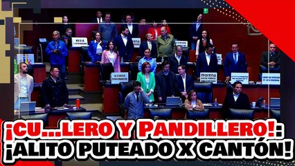 🔥🚨¡CU…LERO, CORRUPTO Y PANDILLERO! ¡ALITO DESPLOMADO y RIDICULIZADO por el SENADOR CANTÓN!