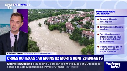 Inondations au Texas: comment expliquer la montée rapide des eaux du Guadalupe dans la région ?