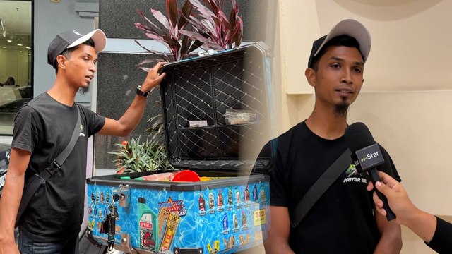 Lelaki ini sanggup berhenti kerja, buat servis baiki motosikal rosak tepi jalan