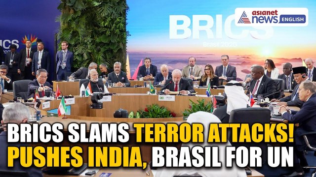 BRICS Slams Pahelgam Terror in India; Attack on Iran's Nuke Sites | Takeaway from Rio Summit