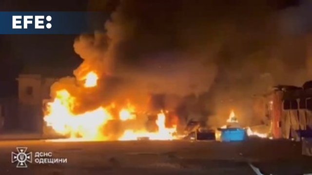 Un nuevo ataque ruso con drones deja un muerto y cerca de treinta heridos en Odesa y Járkov