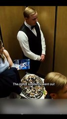 Traped in elevator #movies #funny