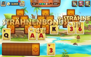Tiki Solitaire TriPeaks Tri Peaks Levels 1