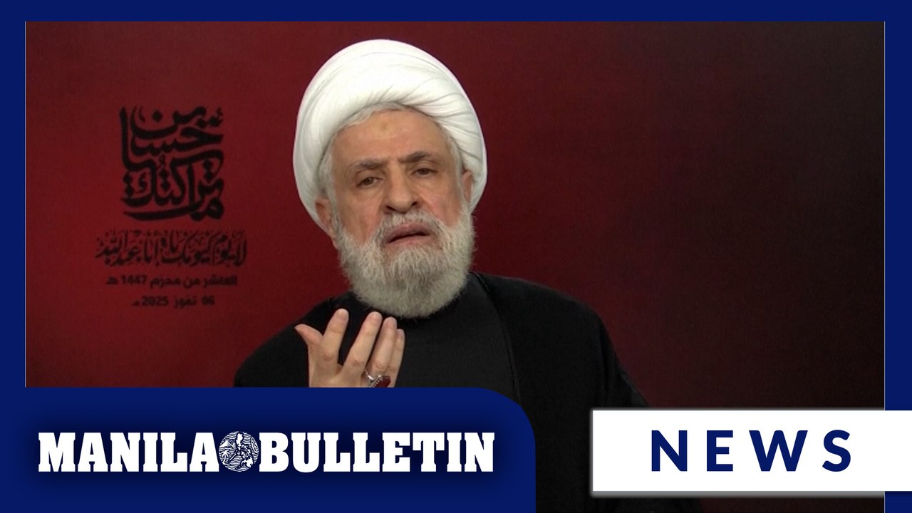Hezbollah leader refuses to disarm until Israel...