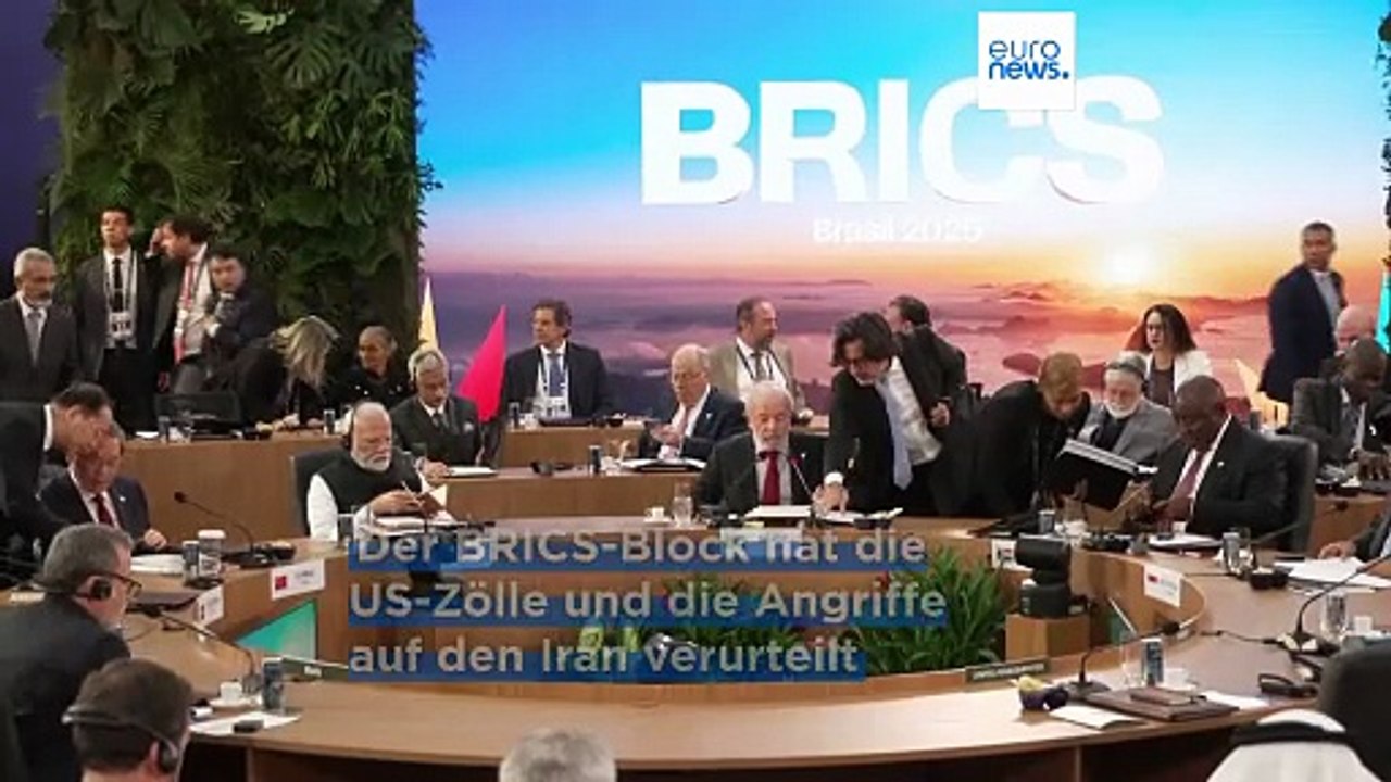BRICS-Staaten beraten in Brasilien – ohne Putin und Xi Jinping