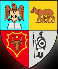 Coat of Arms of Bistrita-Nasaud County. Lambang Kebesaran Kabupaten Bistrita-Nasaud. Stema județului Bistrița-Năsăud. Armoiries du comté de Bistrita-Nasaud. Brasão do Condado de Bistrita-Nasaud.Escudo de armas del condado de Bistrita-Nasaud. 比斯特里察-内瑟乌德县徽章