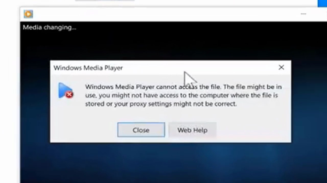 How to Fix "Windows Media Player cannot access or play the file" Error in Windows 10 / 8 / 7 – Step-by-Step Tutorial ✔️