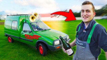 Un Citroën C15 FENDT avec klaxon XXL  Mais POURQUOI  😂