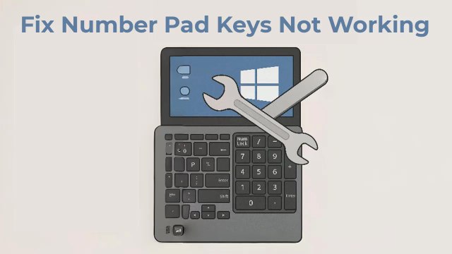 How To Fix Number Pad Keys Not Working On Windows 11 / 10 / 8 / 7 | Number Pad Stopped Working Solution
