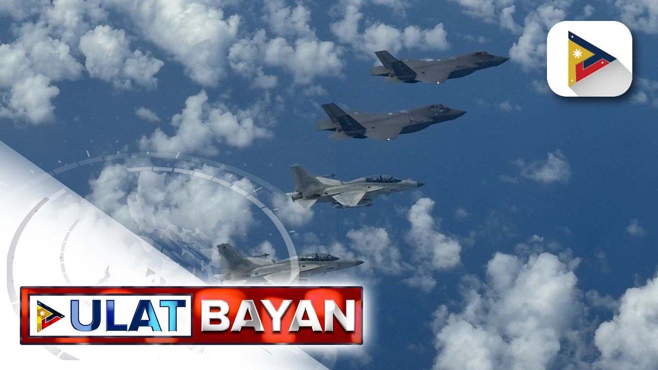 F-35 fighter aircraft ng US, lumipad sa West Philippine Sea kasabay ng pagsisimula ng Cope Thunder 2025-2