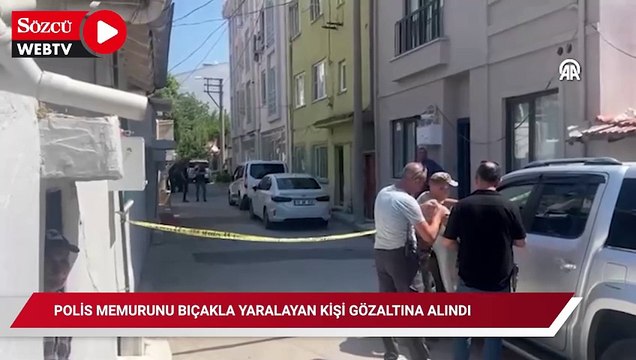 Balıkesir'de polis memurunu bıçakla yaralayan kişi gözaltına alındı