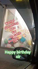 Happy birthday, dear sir