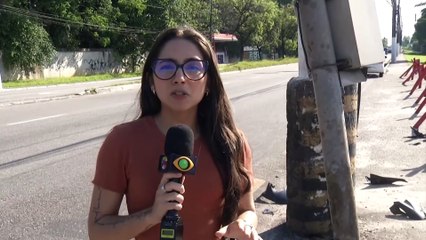 Acidente fatal no bairro da Marambaia em Belém