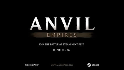 Anvil Empires Official Steam Next Fest Trailer