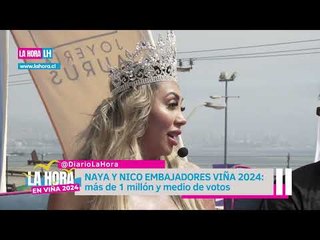 CAP 5 | La Hora en Viña 2024: Naya Fácil comenta los detalles su piscinazo como Embajadora