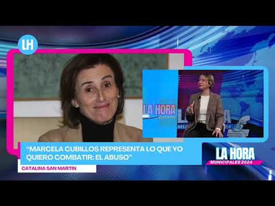 "Ella es todo lo que quiero fuera de la política": Catalina San Martín desafía a Marcela Cubillos