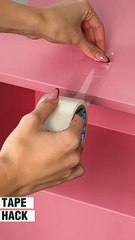 Here's a glue tape hack you're gonna want to remember!