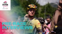 Giro d'Italia Women 2025 | Stage 2: Pre-race interviews