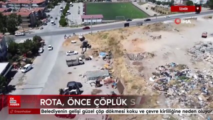 İzmir Foça'da gezi rotası önce çöplük sonra deniz