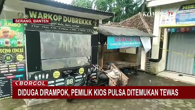Pemilik Kios Pulsa Tewas Mengenaskan di Serang, Polisi Temukan Palu Diduga Alat Pelaku | BORGOL