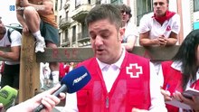 El primer encierro de San Fermín 2025 deja seis heridos por contusiones
