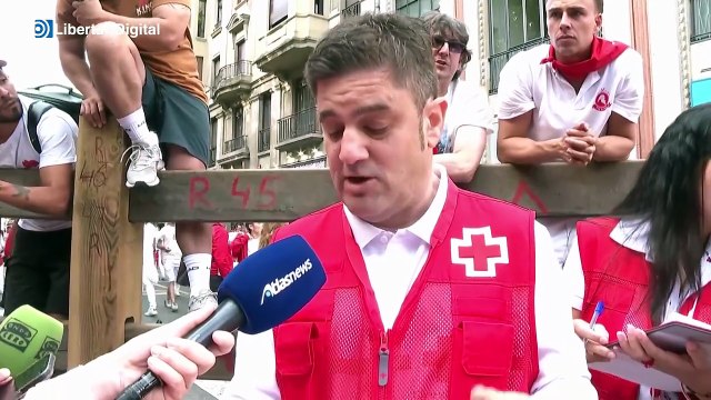 El primer encierro de San Fermín 2025 deja seis heridos por contusiones