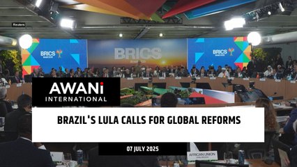 Brazil’s Lula calls for global reforms at BRICS summit