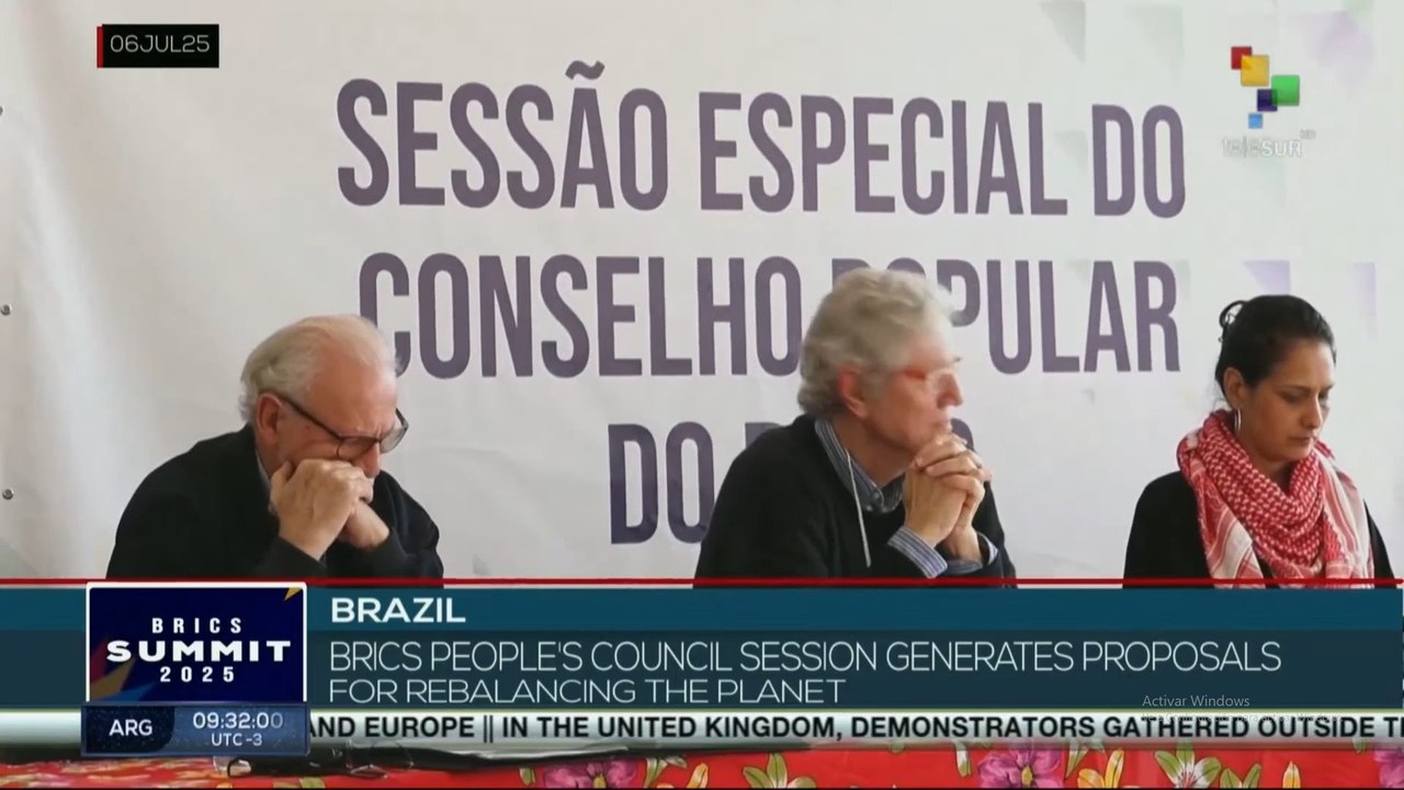 Brazil, BRICS People´s Council session generates proposals for rebalancing the planet