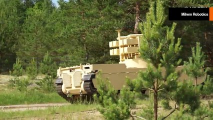 Milrem Robotics stellt Type-X mit fortschrittlicher Panzerabwehrrakete MBDA Akeron LP vor