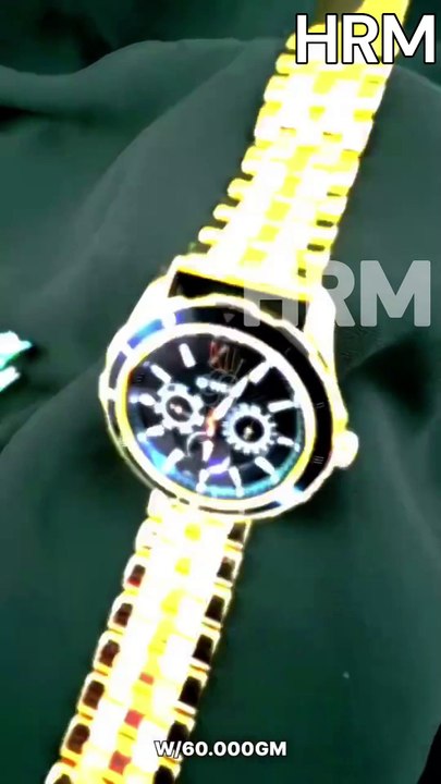 HRM | Royal Men Golden Watch | 2025