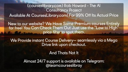 Download Rob Howard - The AI Consultancy Project