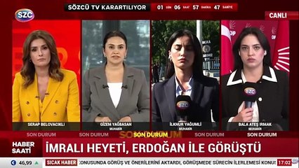 İmralı heyeti Erdoğan ile görüştü