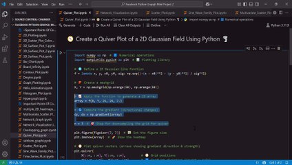 Plot a 2D Gaussian Field in Python