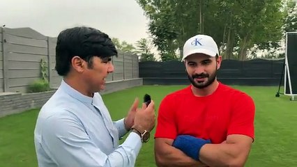 EXCLUSIVE INTERVIEW with Pakistan cricket team star batsman Sahibzada Farhan