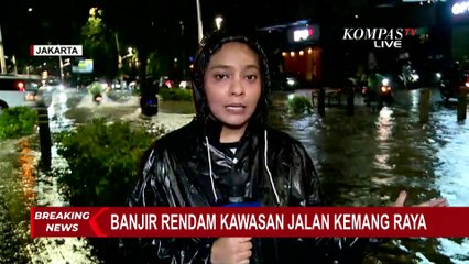 Terkini! Banjir Rendam Kawasan Kemang Raya Jakarta, Tinggi Air Capai 20 CM
